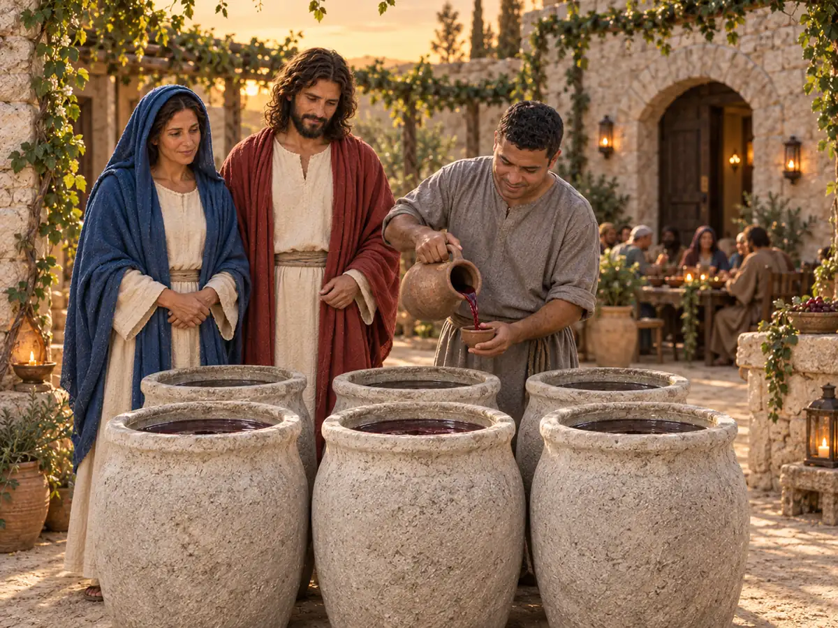 Las bodas de Caná: recreación artística