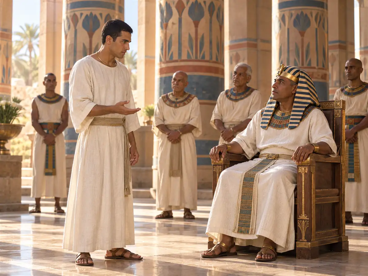 José en Egipto: recreación artística