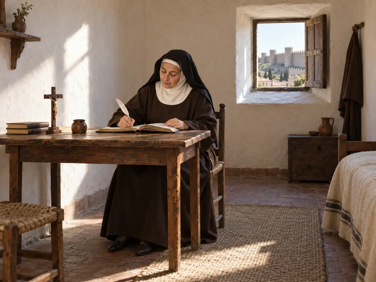 Santa Teresa de Jesús: recreación artística