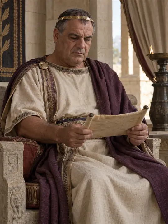 Recreación artística de Herodes el Grande