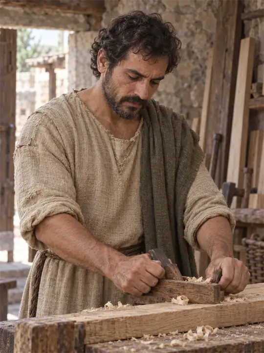 Recreación artística de José