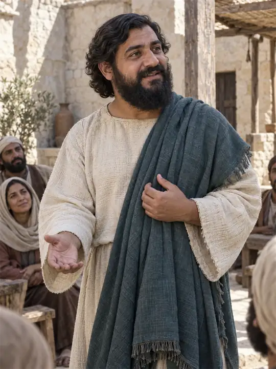 Recreación artística de Judas Barsabás