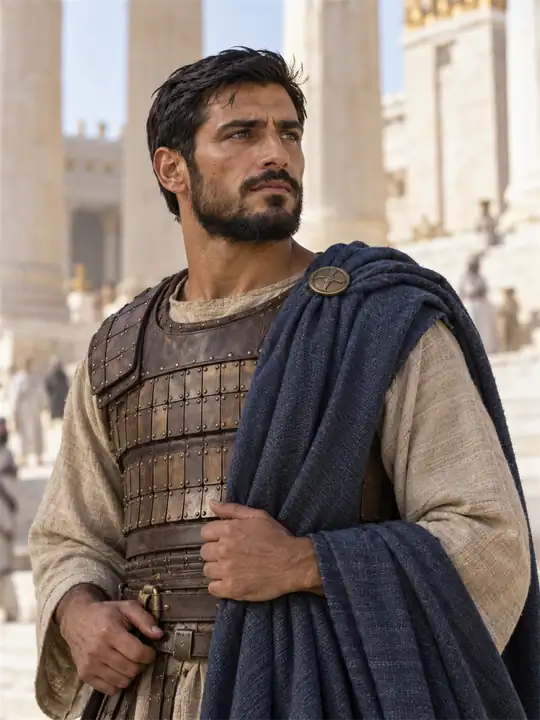 Recreación artística de Judas Macabeo