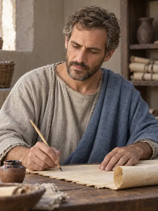 Recreación artística de Lucas