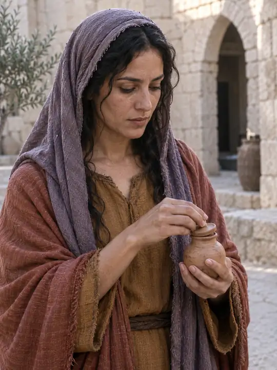 Recreación artística de María Magdalena